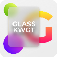 glass kwgt软件