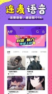 安卓小白语音开黑交友平台app