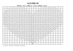 365天存钱表格app下载