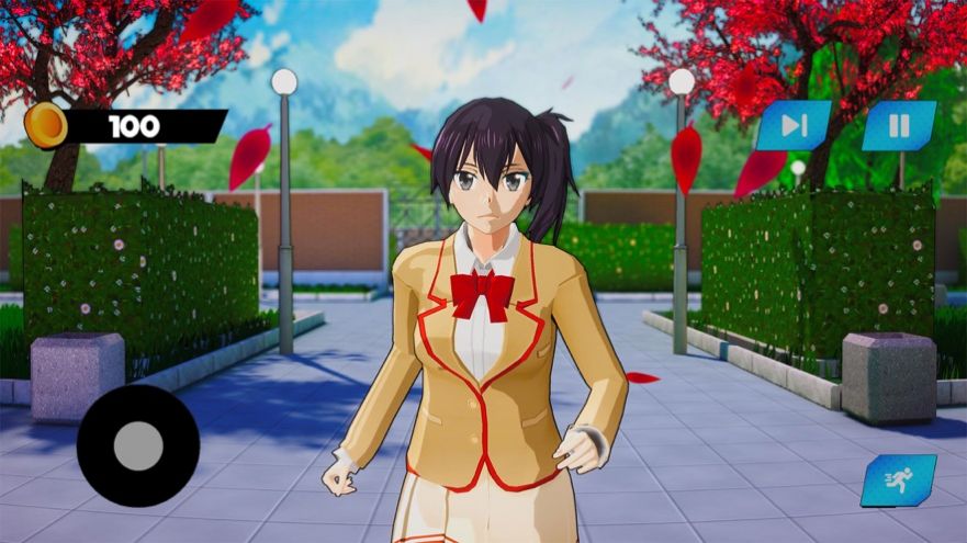 安卓sakura school girl life 3d游戏app