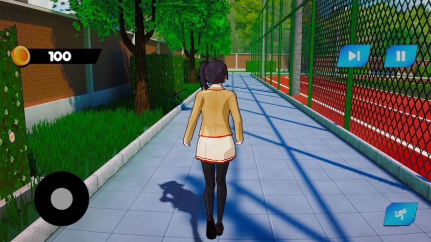 sakura school girl life 3d游戏