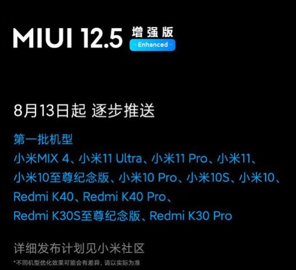 miui12.5增强版有什么新功能