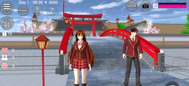 安卓sakura school simulator英文最新版2022 v1.039.07app