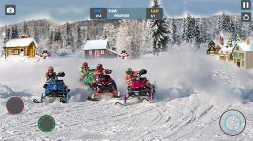 雪橇竞速雪地越野2023app下载